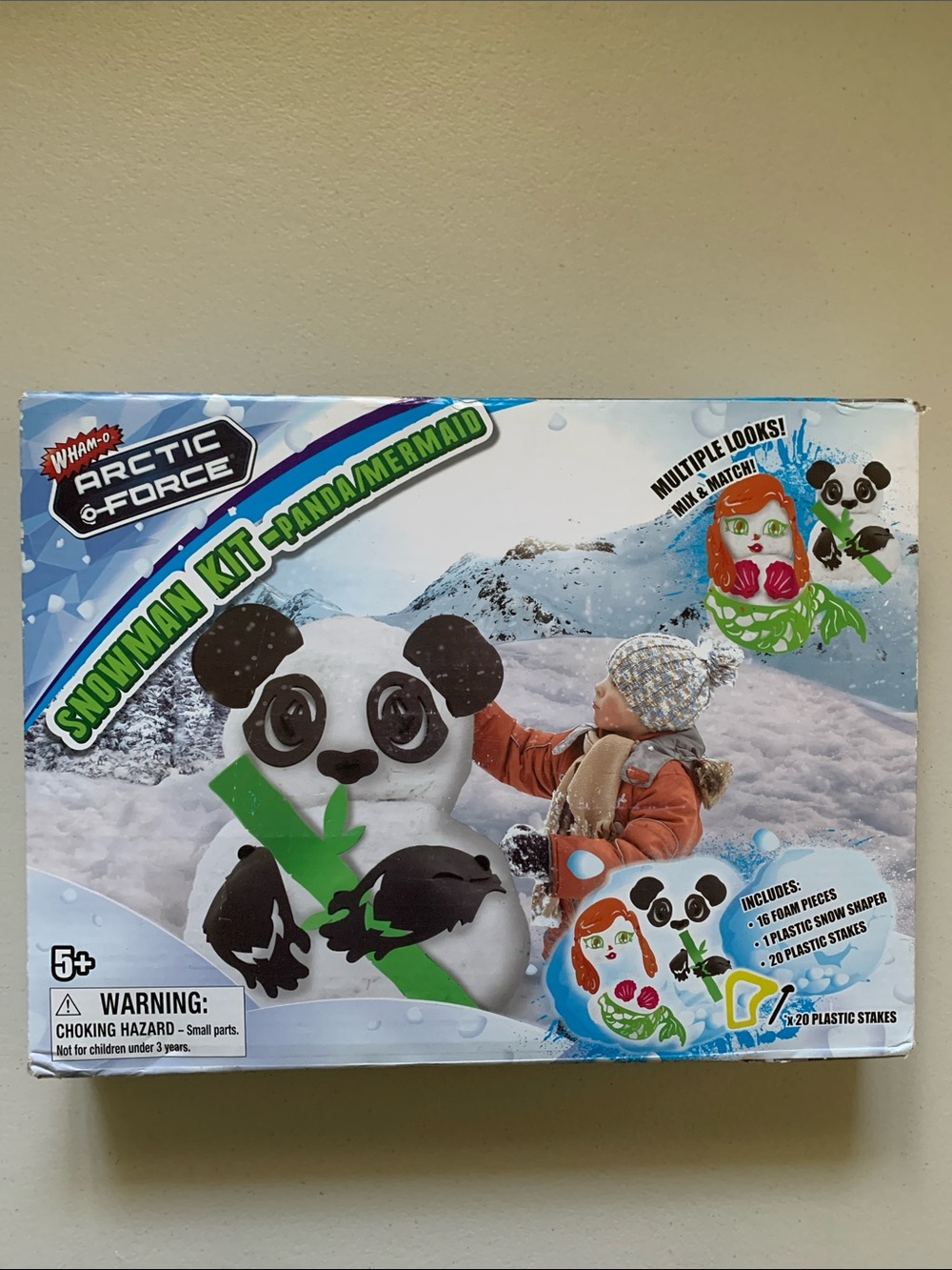 Wham-O Arctic Force Snowman Kit- Panda Mermaid